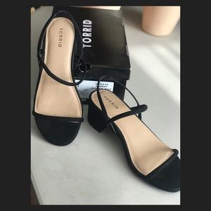Torrid Strappy Block Heel Sandals
